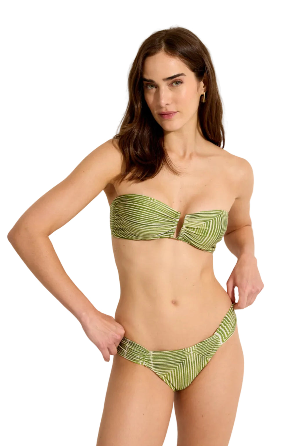 Drop Bandeau Bikini Top