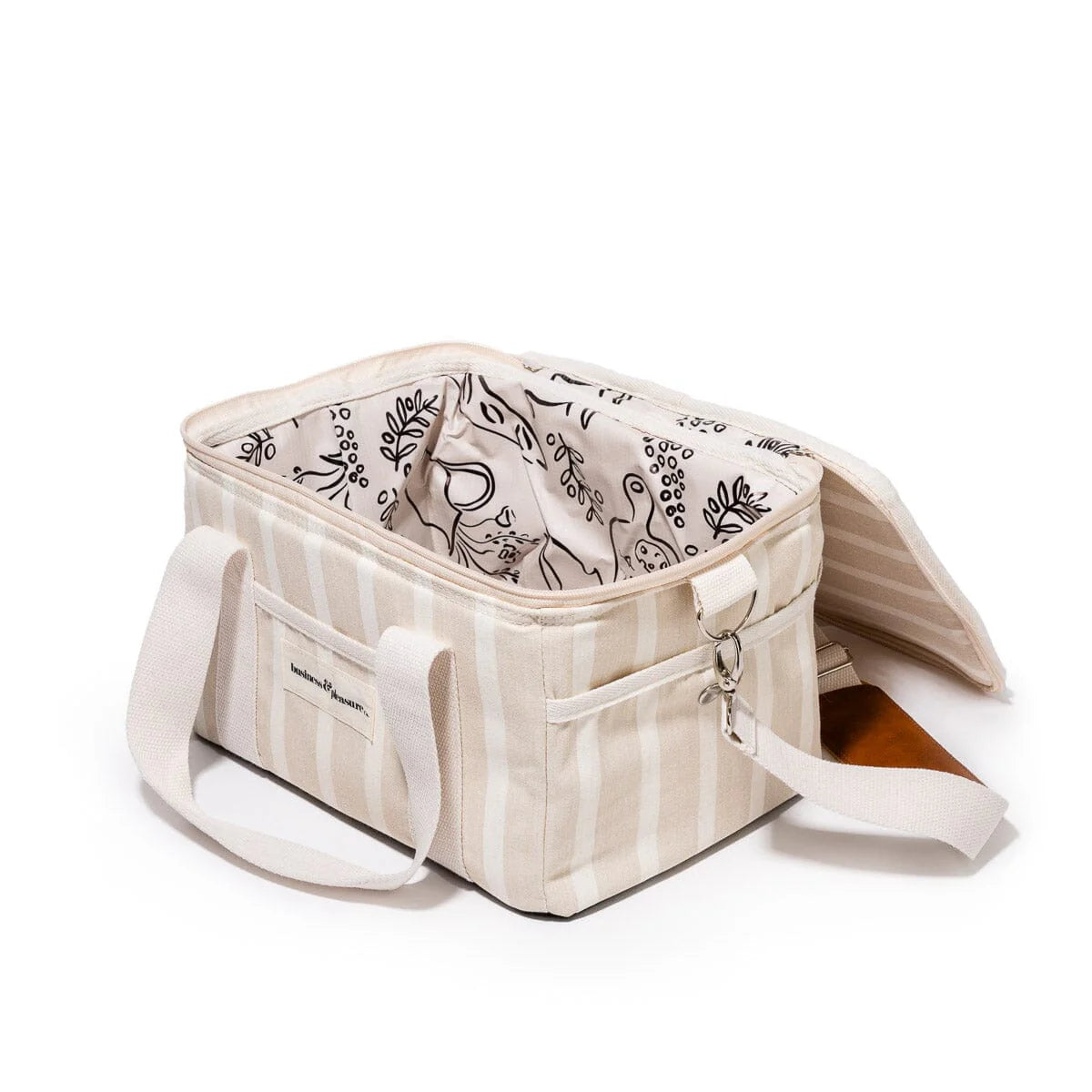 The Premium Cooler Bag - Monaco Natural Stripe