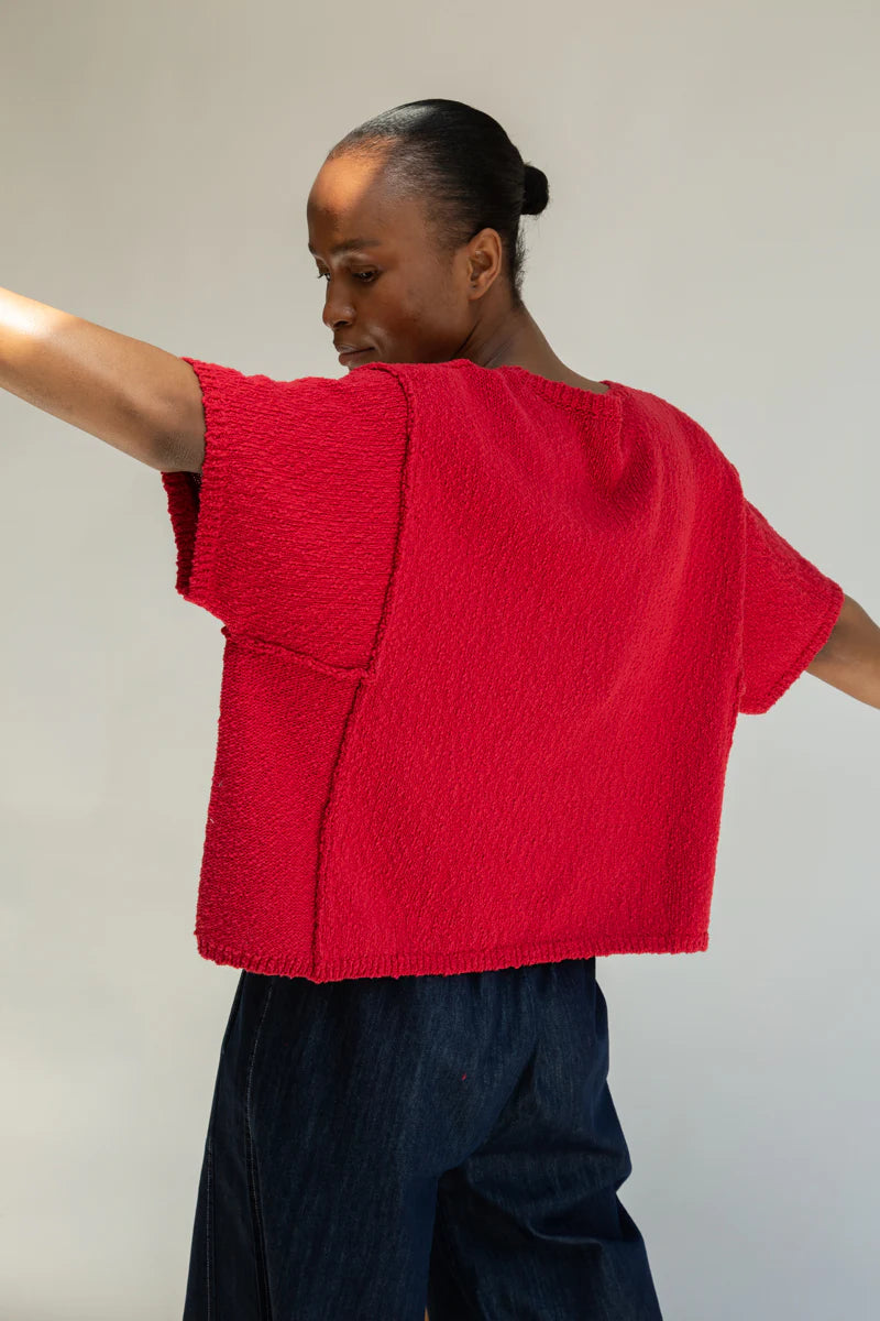 Alessia Cotton Linen Knit Top