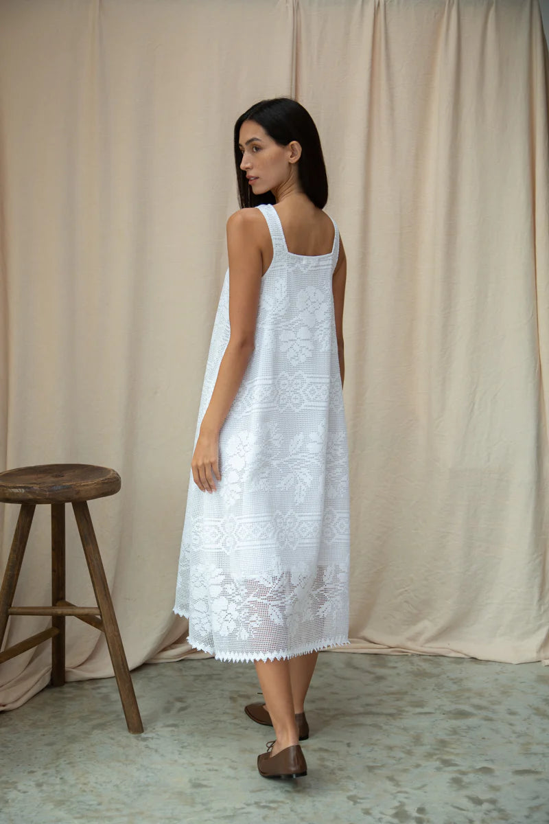 Freya-Fay Cotton Lace Dress