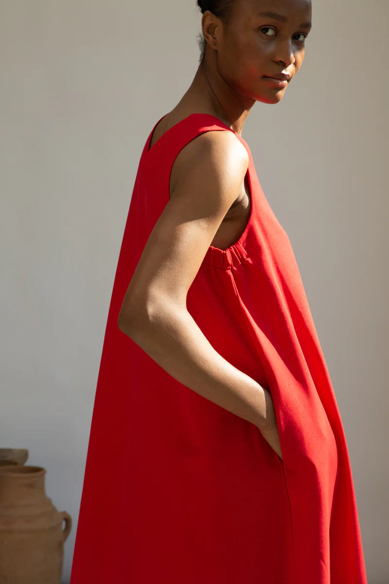 Imogen-May Cotton Linen Dress