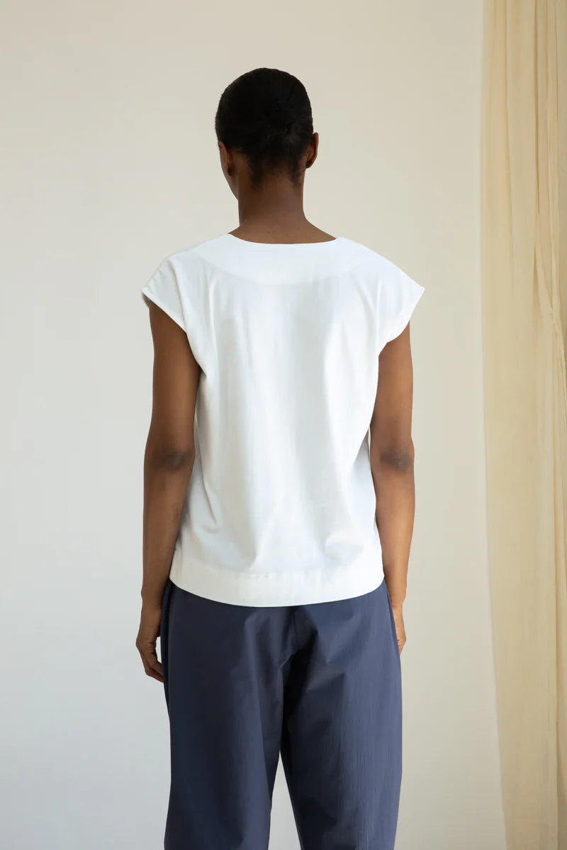 Tamsin Organic Cotton Jersey Top