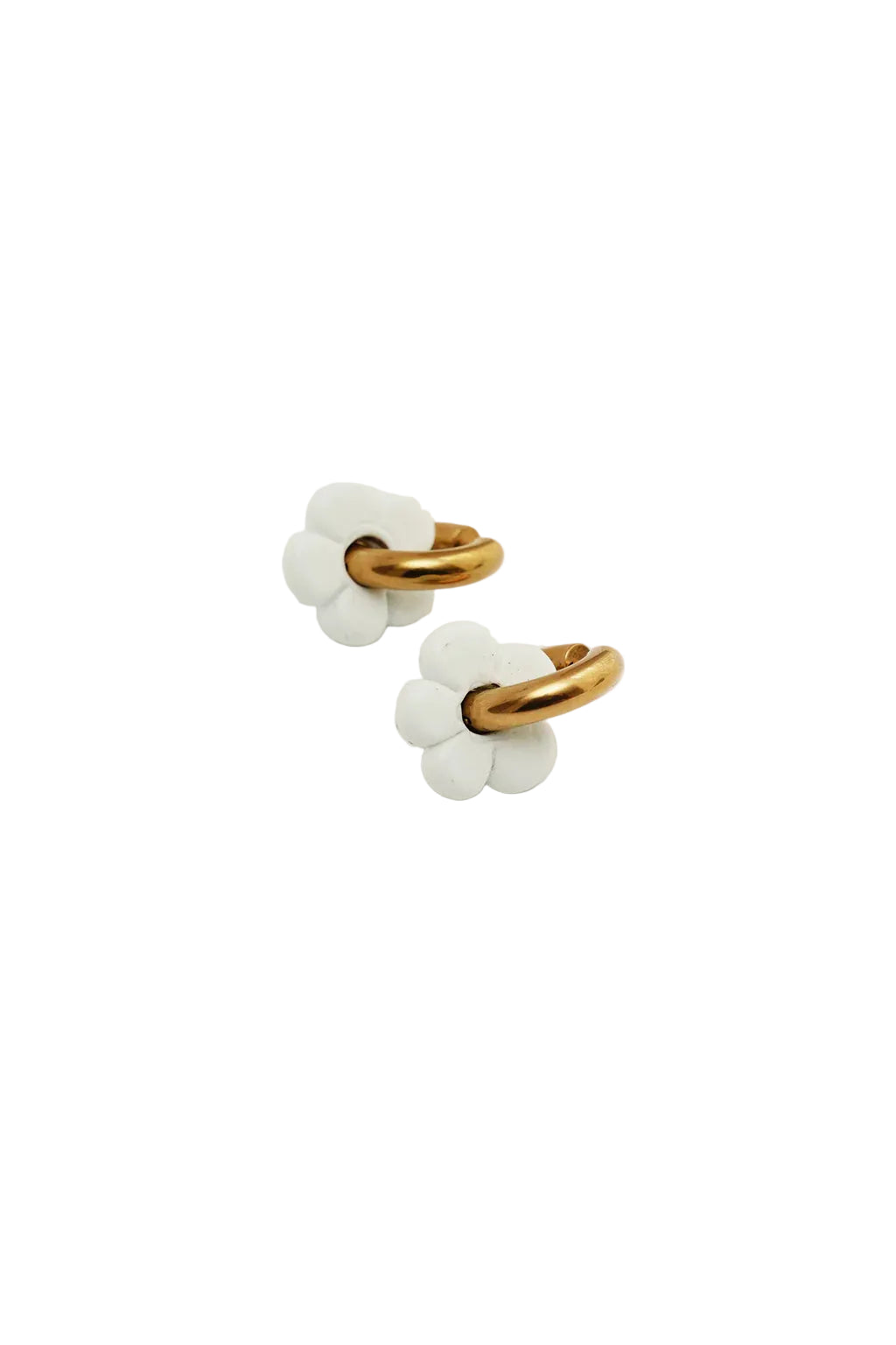 La Fleur White Hoops