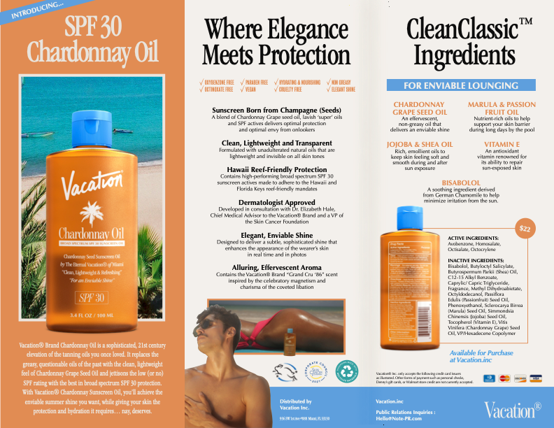 Chardonnay Oil SPF 30