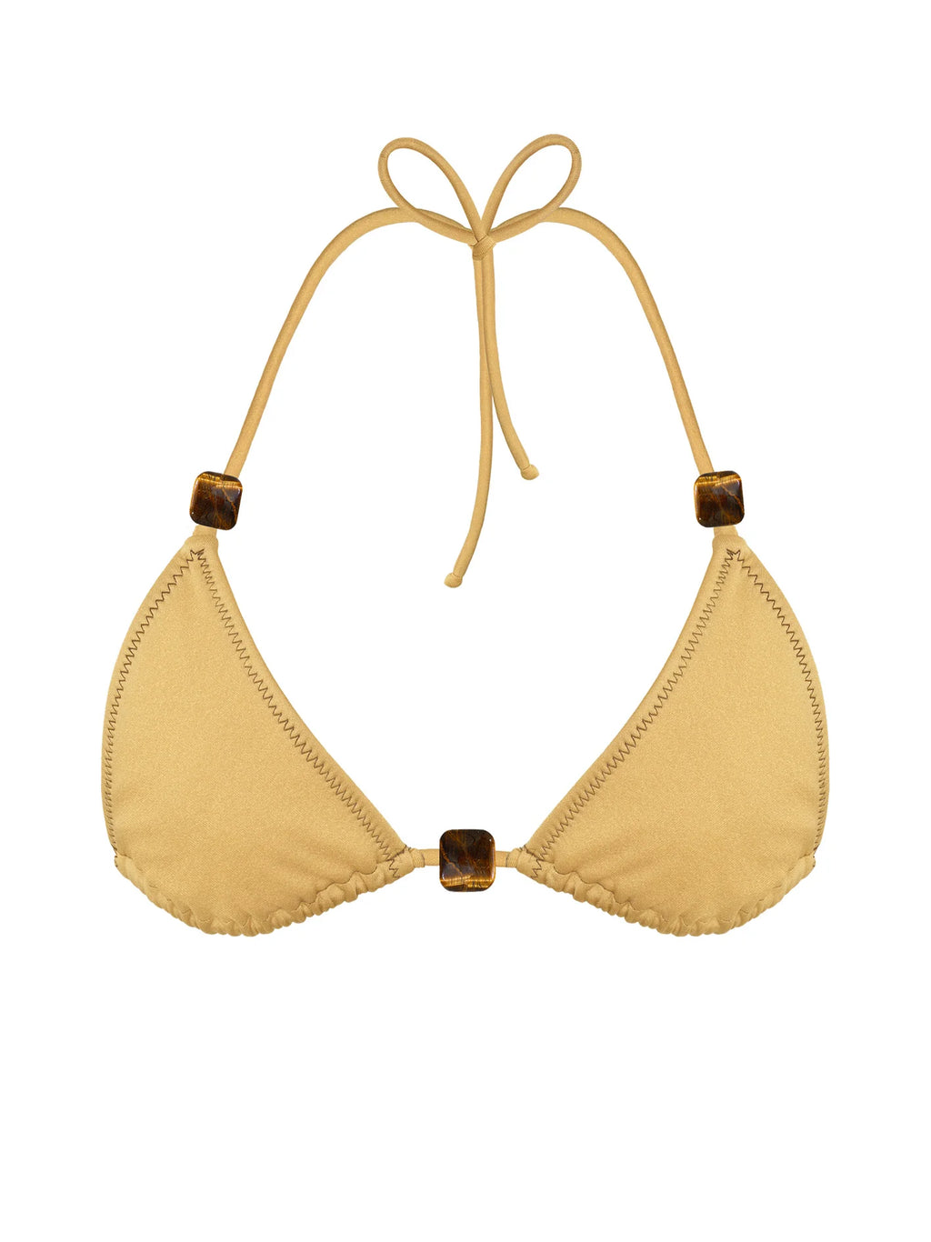 Aruba Gold Tigers Eye Bikini Top
